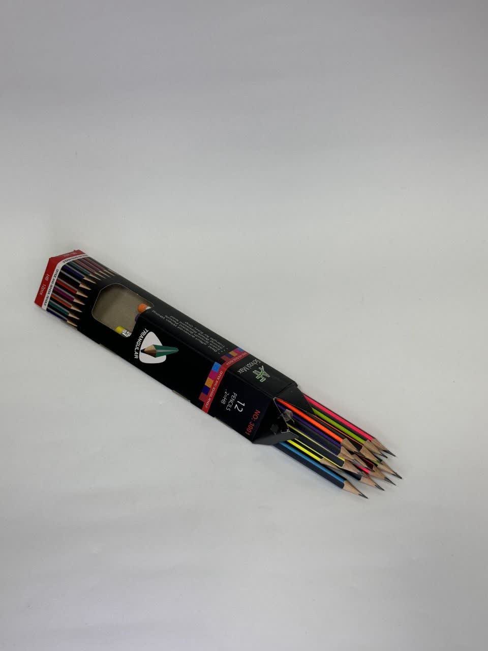 مداد مشکی HB اسکول مکس